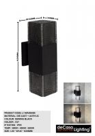 OUTDOOR WALL LIGHT (L1-WA308-BK)