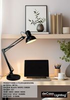MODERN TABLE LAMP (L1-TL2010-(BK/WH/GRN) MODERN TABLE LAMP (L1-TL2010-(BK/WH/GRN)