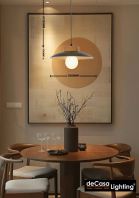 MODERN DESIGNER PENDANT (N1-P38026-OAK+BK+WH) MODERN DESIGNER PENDANT (N1-P38026-OAK+BK+WH)