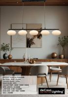 MODERN 5 IN 1 PENDANT LIGHT (N1-P34916-BK)