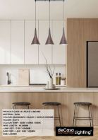 MODERN 3 IN 1 PENDANT LIGHT (N1-P32157-3-MG+BK)