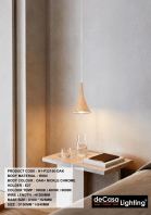 MODERN DESIGNER PENDANT (N1-P32156-OAK)