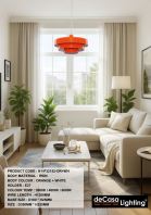 MODERN DESIGNER PENDANT (N1-P32152-OR+WH)