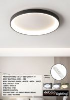 MODERN LED CEILING LIGHT (H3-A37-D800-(BK/GY)-3C) MODERN LED CEILING LIGHT (H3-A37-D800-(BK/GY)-3C)