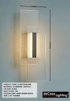 MODERN LED WALL LIGHT (L3-W3722-BK-WW)