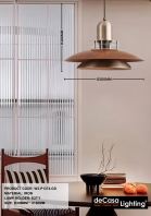 DESIGNER PENDANT LIGHT (W3-P1374-GD) DESIGNER PENDANT LIGHT (W3-P1374-GD)
