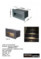 OUTDOOR LED STEP LIGHT(HD-TJD-004-3W-WW) OUTDOOR LED STEP LIGHT(HD-TJD-004-3W-WW)