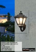 OUTDOOR WALL LIGHT (HXJ-5930W-BK)