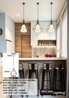 MODERN 3 IN 1 PENDANT LIGHT(PX-3203-1-(BK/WH) MODERN 3 IN 1 PENDANT LIGHT(PX-3203-1-(BK/WH)