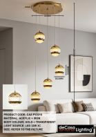MODERN 5 IN 1 PENDANT LIGHT(CAZ-P53010) MODERN 5 IN 1 PENDANT LIGHT(CAZ-P53010)