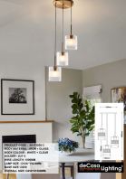 GLASS 3 IN 1 PENDANT LIGHT (N1-P3026-3) GLASS 3 IN 1 PENDANT LIGHT (N1-P3026-3)