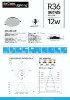 LED RECESSED DOWNLIGHT (R36-128R-12W) LED RECESSED DOWNLIGHT (R36-128R-12W)