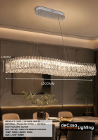 MODERN CRYSTAL PENDANT LIGHT (P19026) MODERN CRYSTAL PENDANT LIGHT (P19026)
