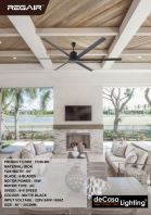REGAIR XL SERIES CEILING FAN (FC80-BK) REGAIR XL SERIES CEILING FAN (FC80-BK)