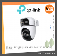 TP-LINK Outdoor Dual Lens Pan/Tilt Security Camera TC47