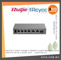 RUIJIE 6-Port Gigabit Smart Cloud-Managed PoE Switch with 1-Port SFP  ES207GS-LP