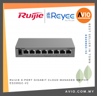 RUIJIE 8-Port Gigabit Cloud Managed Switch ES208GC-V2