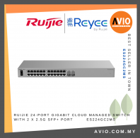 RUIJIE 24-Port Gigabit Cloud Managed Switch with 2 x 2.5G SFP+ Port ES224GC2MS
