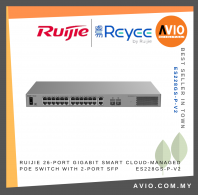 RUIJIE 26-Port Gigabit Smart Cloud-Managed PoE Switch with 2-Port SFP  ES228GS-P-V2