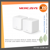 MERCUSYS AX1500 Whole Home Mesh WiFi 6 System 1500 Mbps Halo H60X(2-pack)