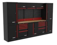 KEN5951524W - Cromwell Kennedy Pro Workstation / Modular 3 Base Cabinet + 2 Side Cabinet - L 3234 mm