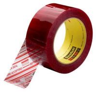 3M Scotch � Security Message Box Sealing Tape 3779 �� Check Seal Before Accepting ��