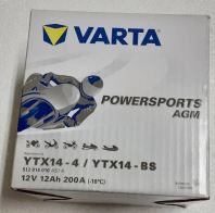 YTX14 - 4 | YTX14 - BS Varta Powersports AGM - 12V 12AH 200A Motorcycle Battery | Car Battery