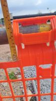 Guardrail/Fencing-Orange