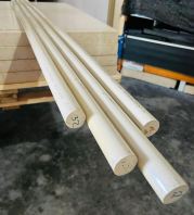 Sustapeek Natural Rod Dia 32mm | High-Performance PEEK Engineering Plastic Rod