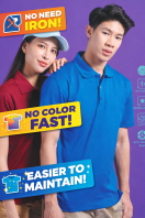 Polo T Shirt Company Uniform Printing & Embroidery (NO NEED IRON : NO COLOR FAST : Easier to Maintain)