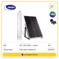 PMW GF LINEAR SERIES LED SOLAR BATTEN 2FEET 50,000HOURS IP65 [15W/20W/30W] [1,950LM/2,600LM/3,900LM] [2700K-6500K TUNEABLE CCT]