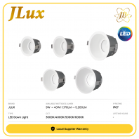 JLUX MARINE OFFSHORE LED DOWN LIGHT 265V IP67 CRI80 [9W/12W/20W/30W/40W] [1,170LM/1,560LM/2,600LM/3,900LM/5,200LM] [3000K/4000K/5000K/6000K] [BZTD1-9/BZTD1-12/BZTD1-20/BZTD1-30/BZTD1-40]