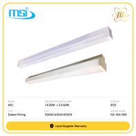 MSI MCD DIAKON FITTING 240V IP20 [1X20W/1X40W/2X20W/2X40W] [3000K/4000K/6500K] [15,000/30,000/50,000HOURS] [2FEET/4FEET]