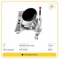 COMMERCIAL AUTOMATIC TILTING DRUM STIR-FRY EQUIPMENT 680x600x710MM | 8 TIMER PRESETS | 220V 5KW | 4-6L