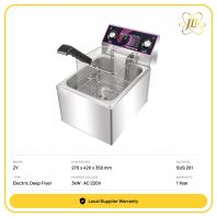 FC88D SINGLE 8L WITH TIMER COMMERCIAL ELECTRIC DEEP FRYER RANGE 270 x 420 x 350 mm | 3000W | AC 220V 3.0kW
