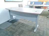 New D shape Director table 1650W x 750/900D x 750H