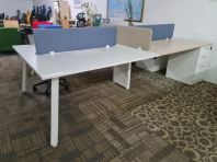 Modern workstation 4 pax for clearance Modern workstation 4 pax for clearance