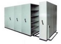 8 bays double deep handpush compactors with lock