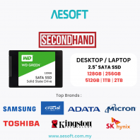 (Used) Desktop & Laptop 2.5" SATA SSD