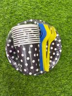 7inch Round Paper Plate & Cup with Fork 10pcs (P-7RPCF) 7inch Round Paper Plate & Cup with Fork 10pcs (P-7RPCF)