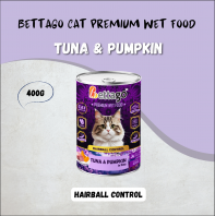 Bettago Premium Wet Food Tuna & Pumpkin (Hairball Control) 400g