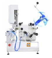 Semi-automatic multifunctional flat labeling machine