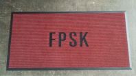 3300 Red with Thick Edging & Black Wording 'FPSK' 3300 Red with Thick Edging & Black Wording 'FPSK'