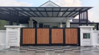 Wood Design Trackless Gate (Kajang)