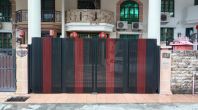 Outer Frame Design Trackless Gate