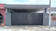 Fully Aluminium Trackless Gate (Muar)