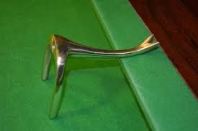 BRASS SWAN NECK REST HEAD