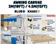 AWNING CANVAS 3M(10FT) / 4.5M(15FT)