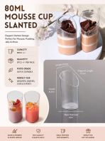 80ML MOUSSE CUP SLANTED