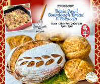 Basic Sourdough and Focaccia Workshop